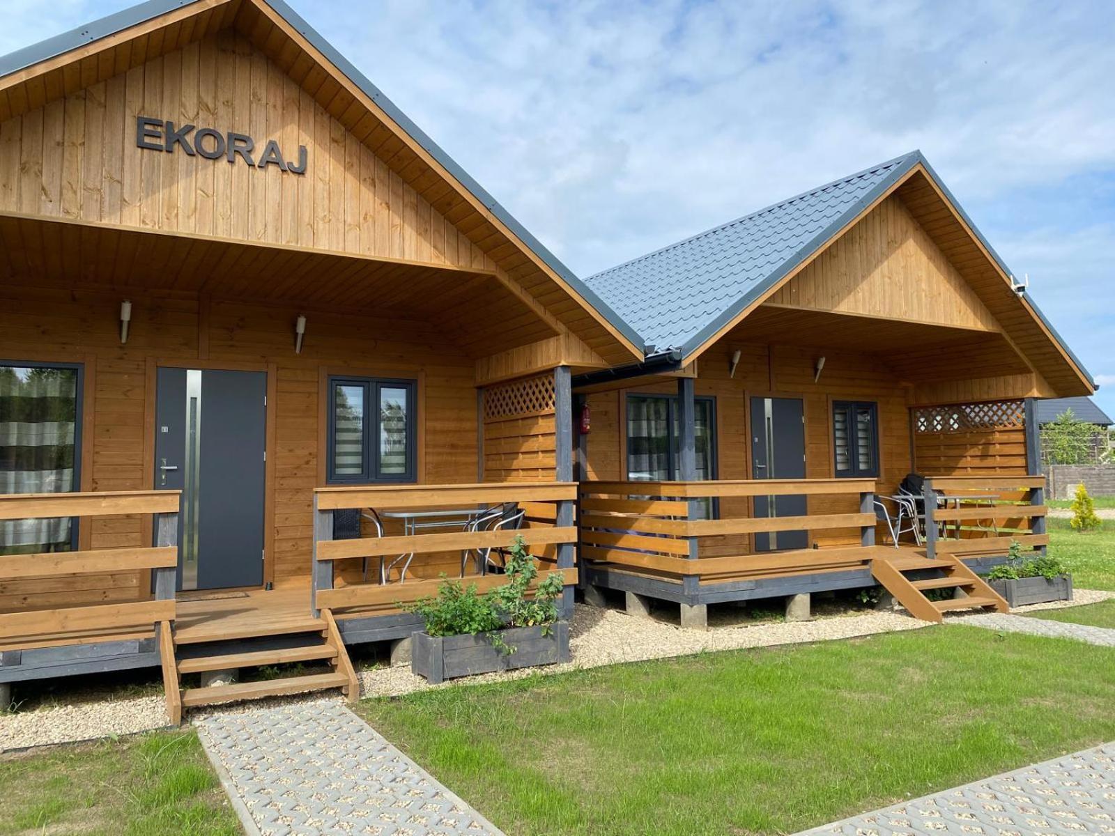 Domki Ekoraj Jezierzany Exterior foto